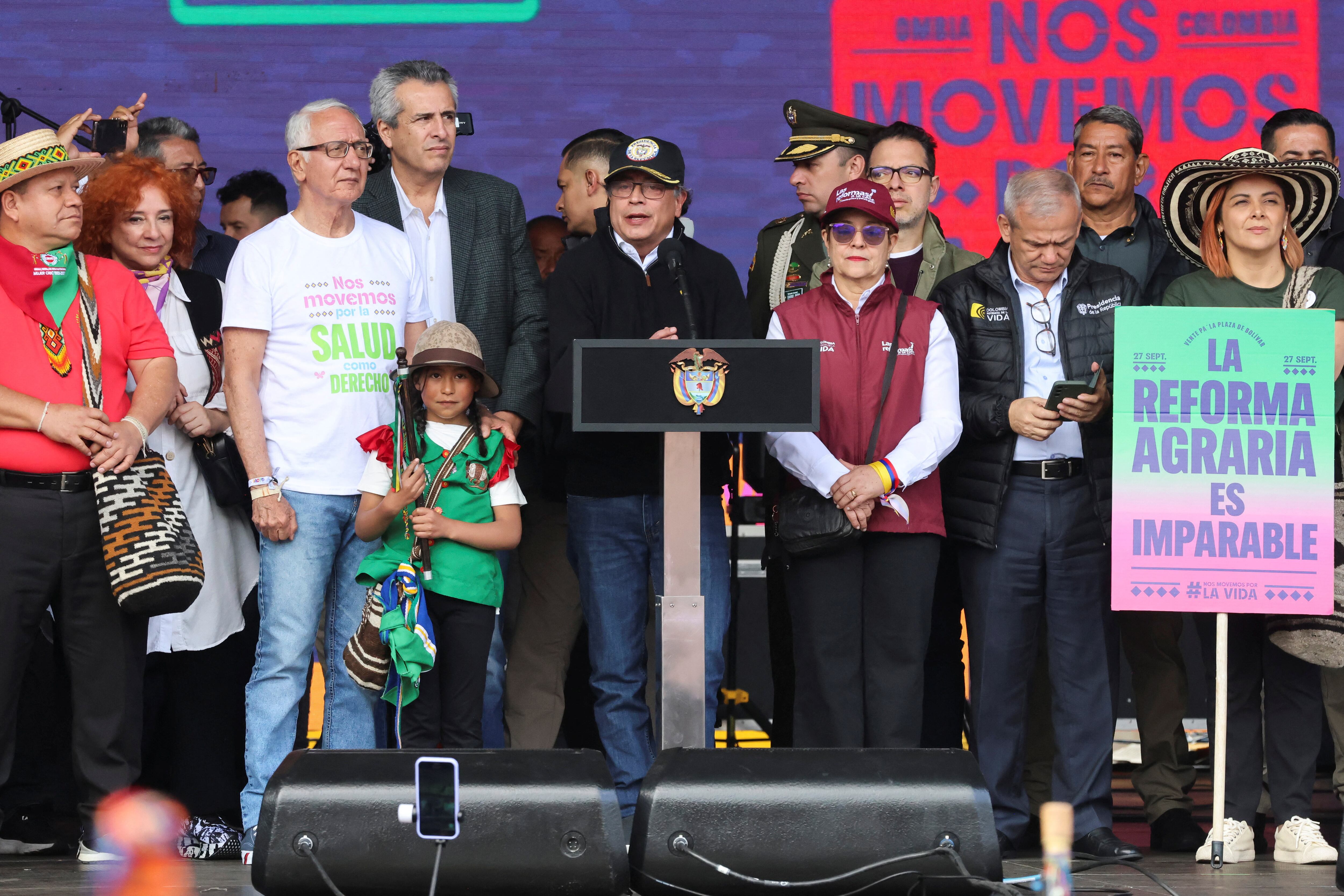 Gustavo Petro - Marcha Plaza Bolívar