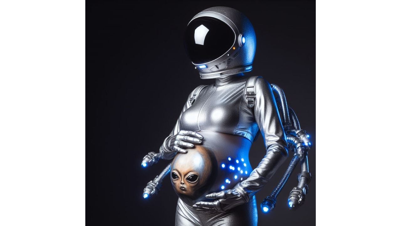 Disfraz de mujer embarazada