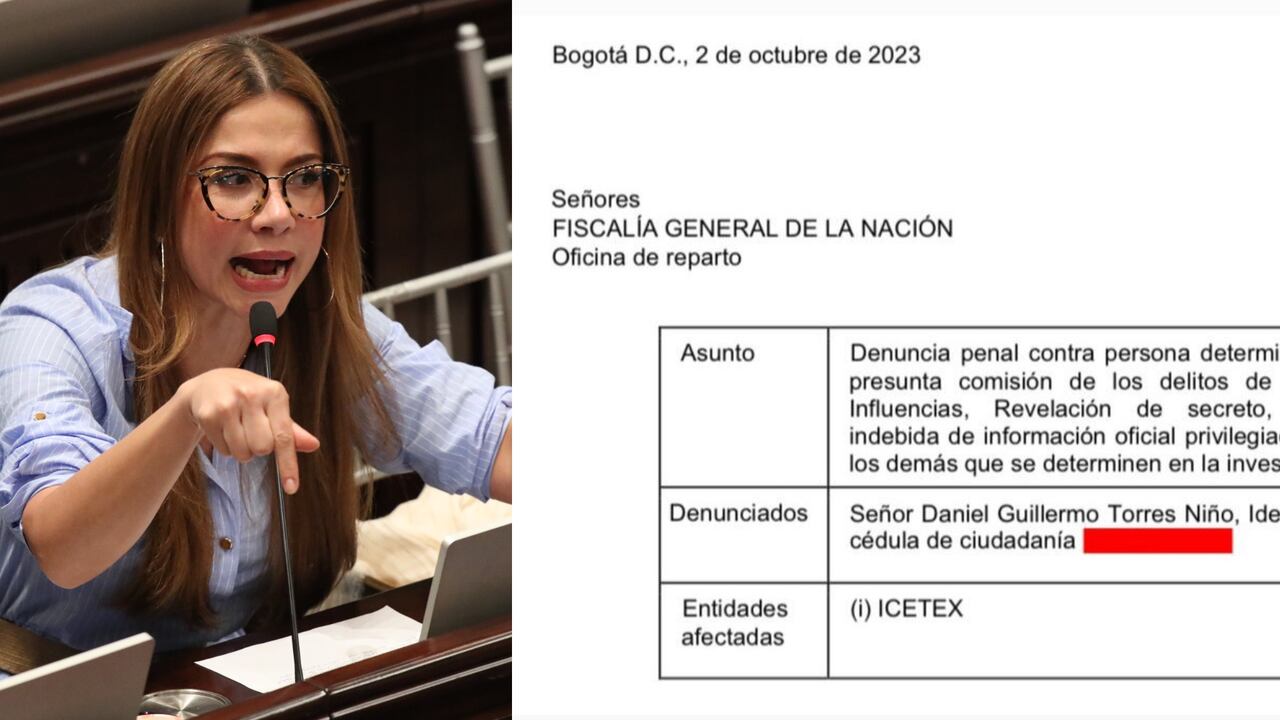 Catherine Juvinao sigue denunciando al Icetex.