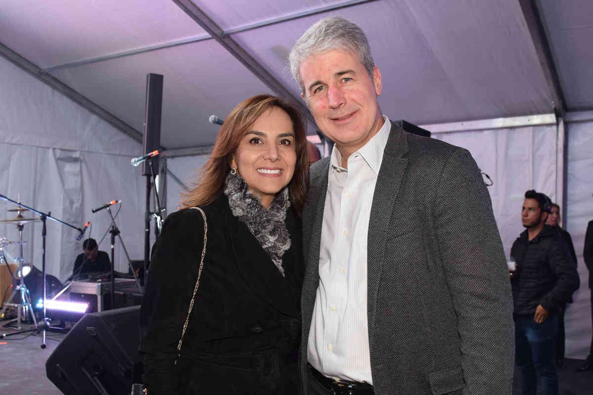 Alexandra Mora y Juan Carlos Saldarriaga. Foto: Alexandra Ruiz