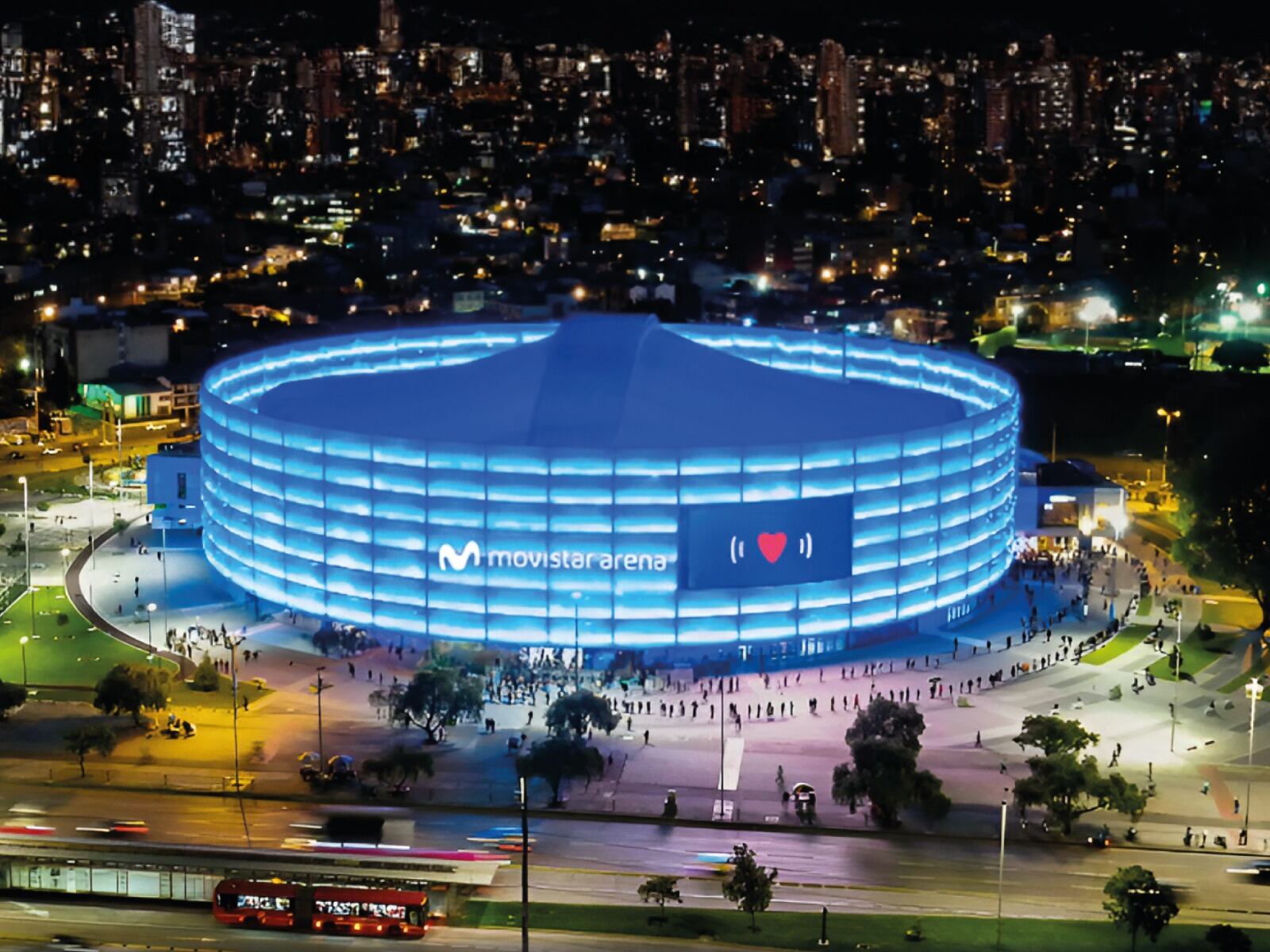 Las estrategias de sostenibilidad del Movistar Arena.