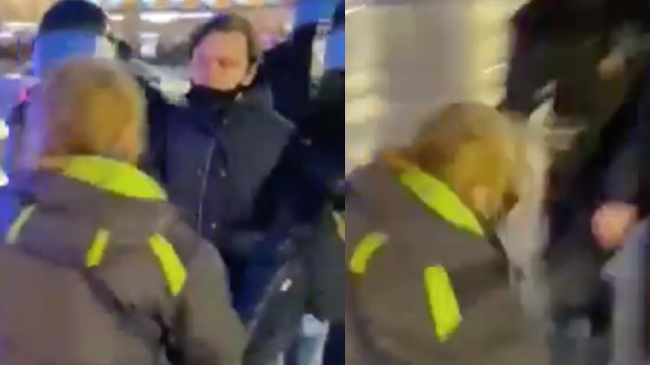 Agresión policial en Rusia