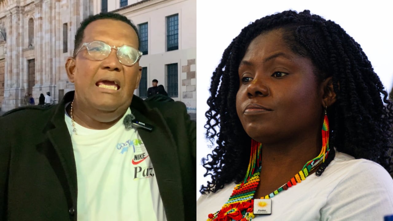 Emigdio Pertuz y Francia Márquez.