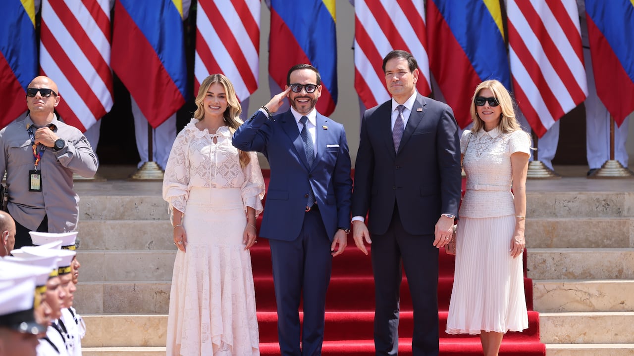 Abelardo De La Espriella y Marco Rubio.
