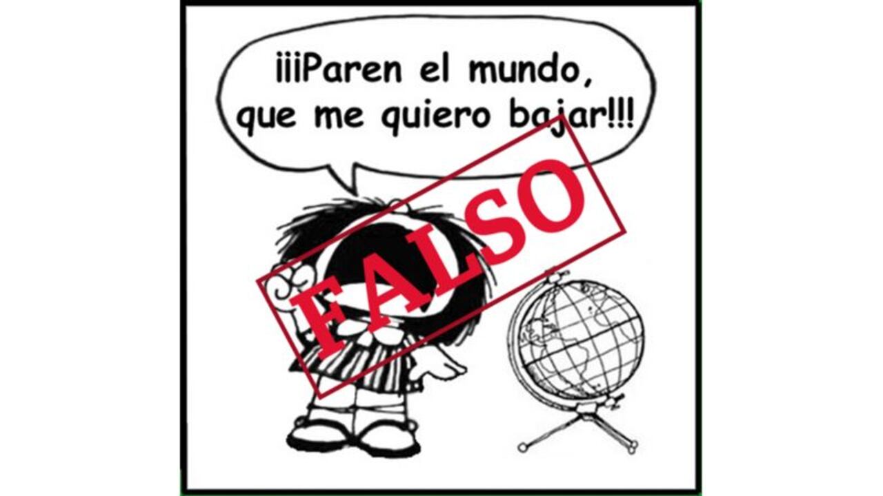 “Paren el mundo que me quiero bajar”: cómo la frase más famosa de Mafalda acabó siendo una que nunca dijo