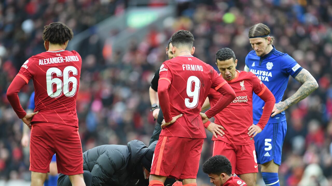 Luis Díaz disputo un total de 32 minutos en la victoria del Liverpool.