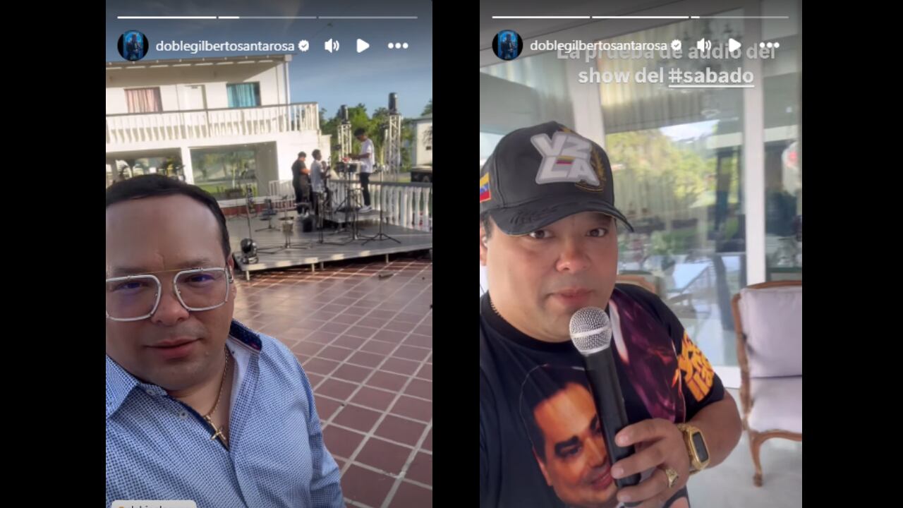 Imitador de Gilberto Santa Rosa volvió a robarse las miradas en redes sociales.