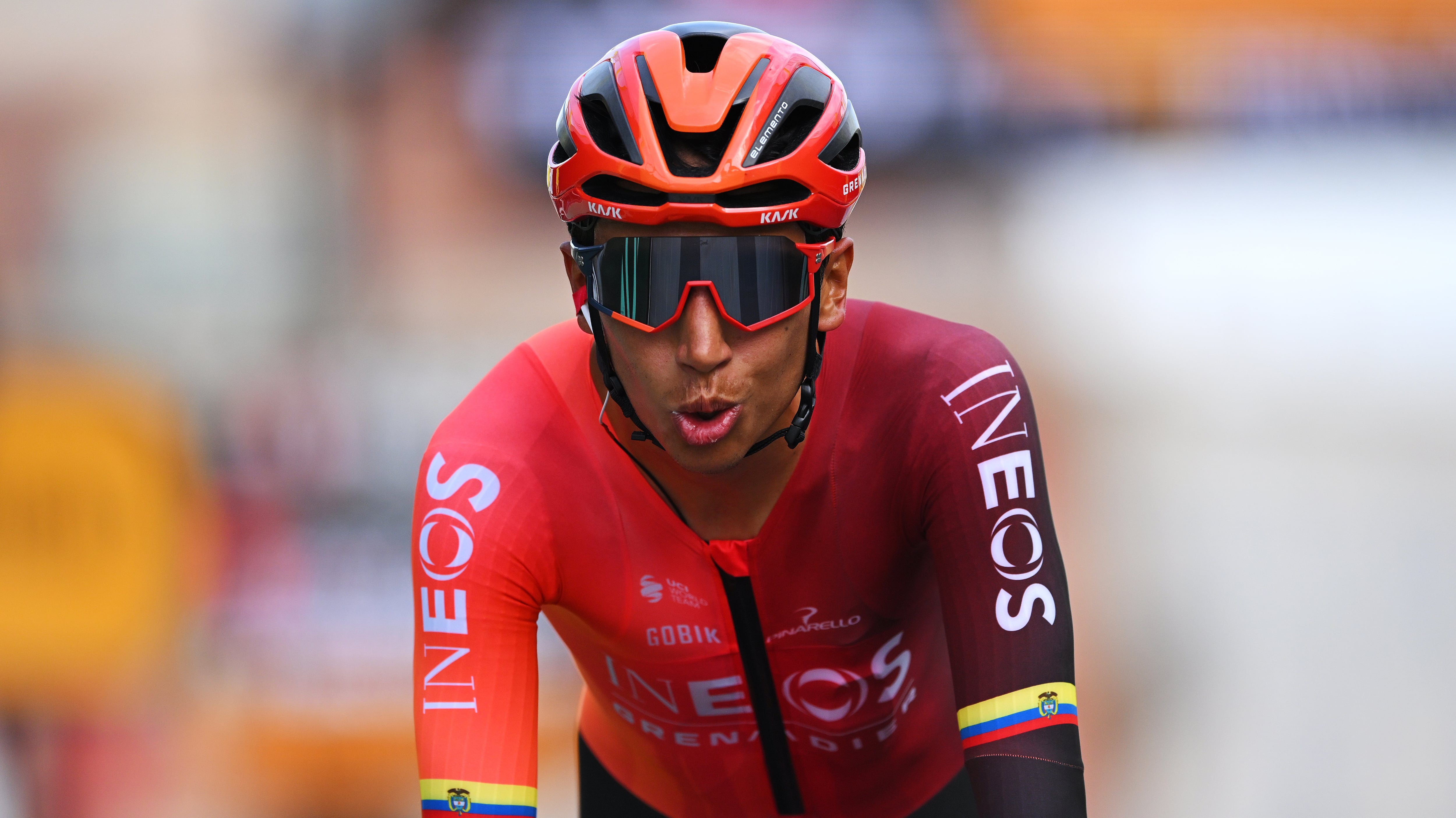Egan Bernal, ciclista del Ineos Grenadiers.