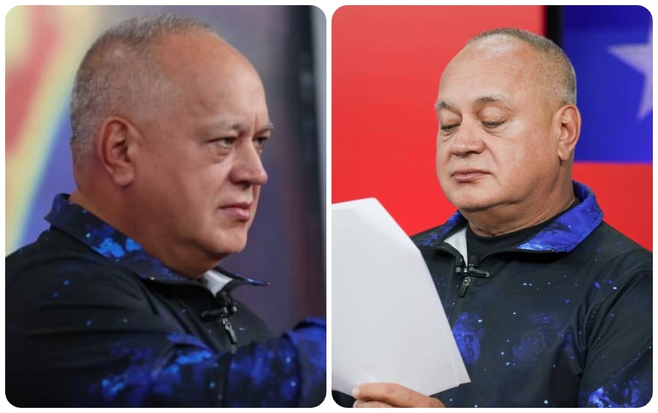 Diosdado Cabello durante su programa: "Con el Mazo Dando"