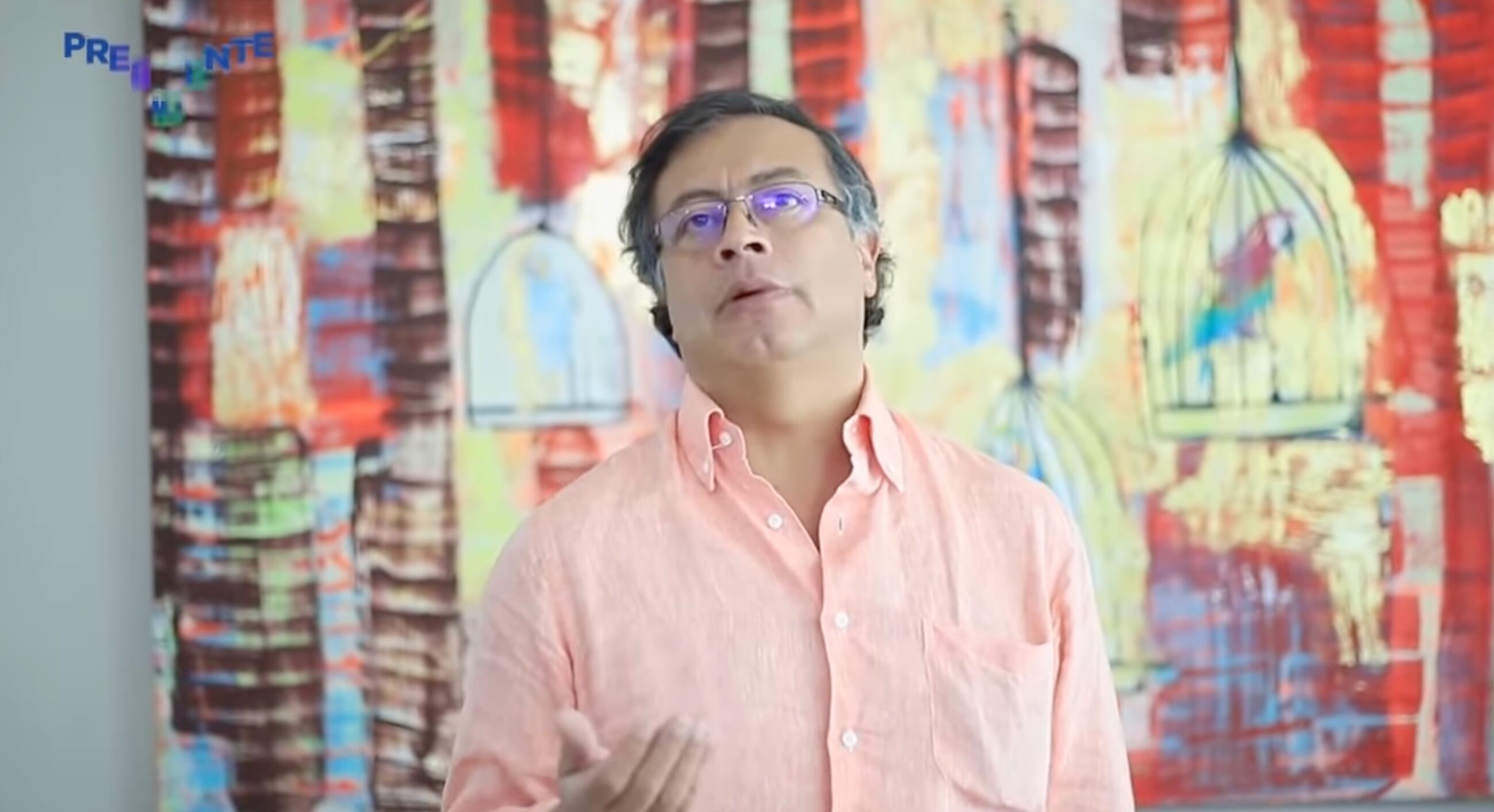 Gustavo Petro en campaña.