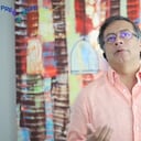 Gustavo Petro en campaña.