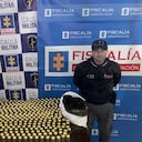 Este es el material incautado por las autoridades en una vivienda en el barrio Venecia, en Bogotá. Eran cerca de 295
granadas.