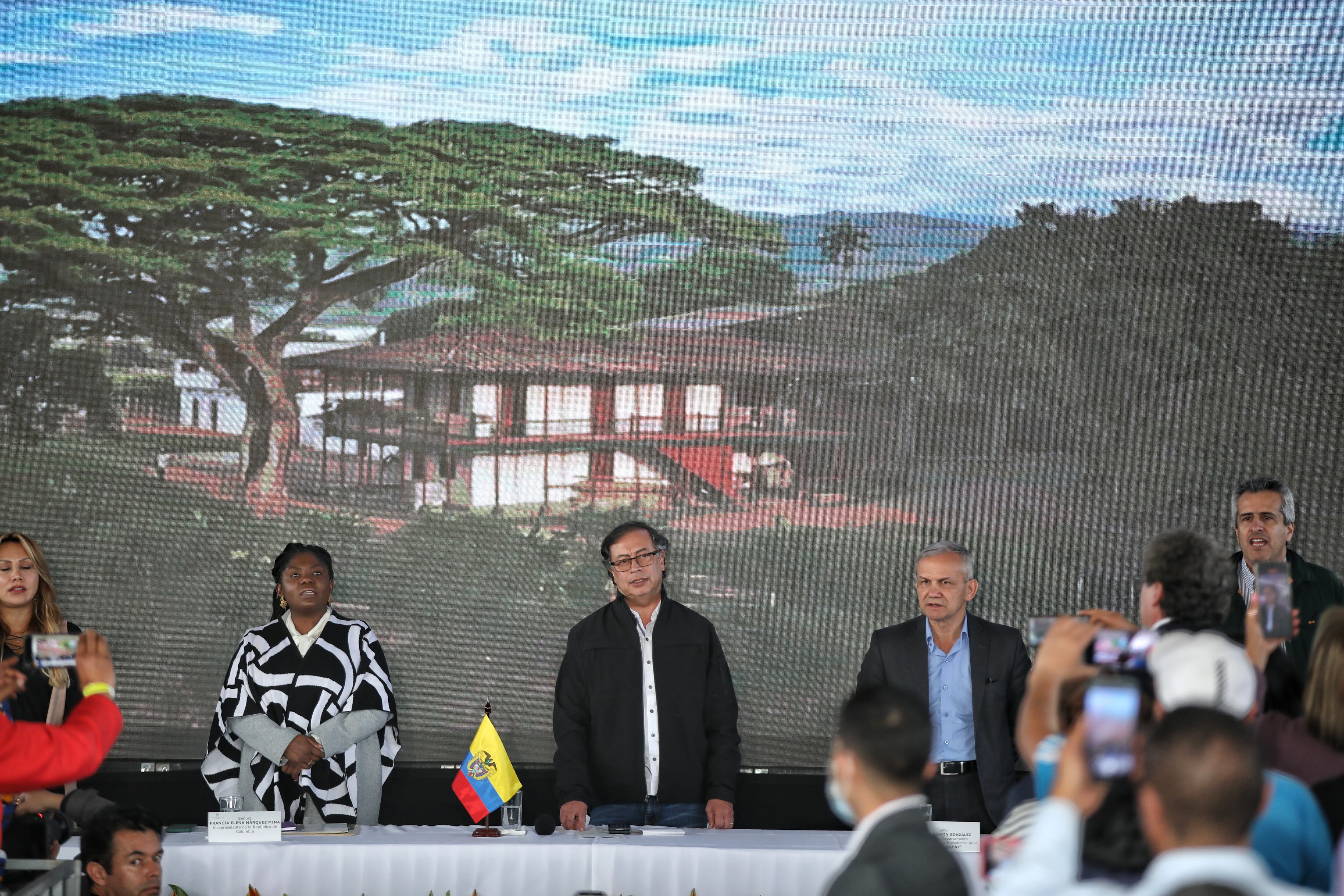 evento del Presidente Petro en las localidades de Bogotá