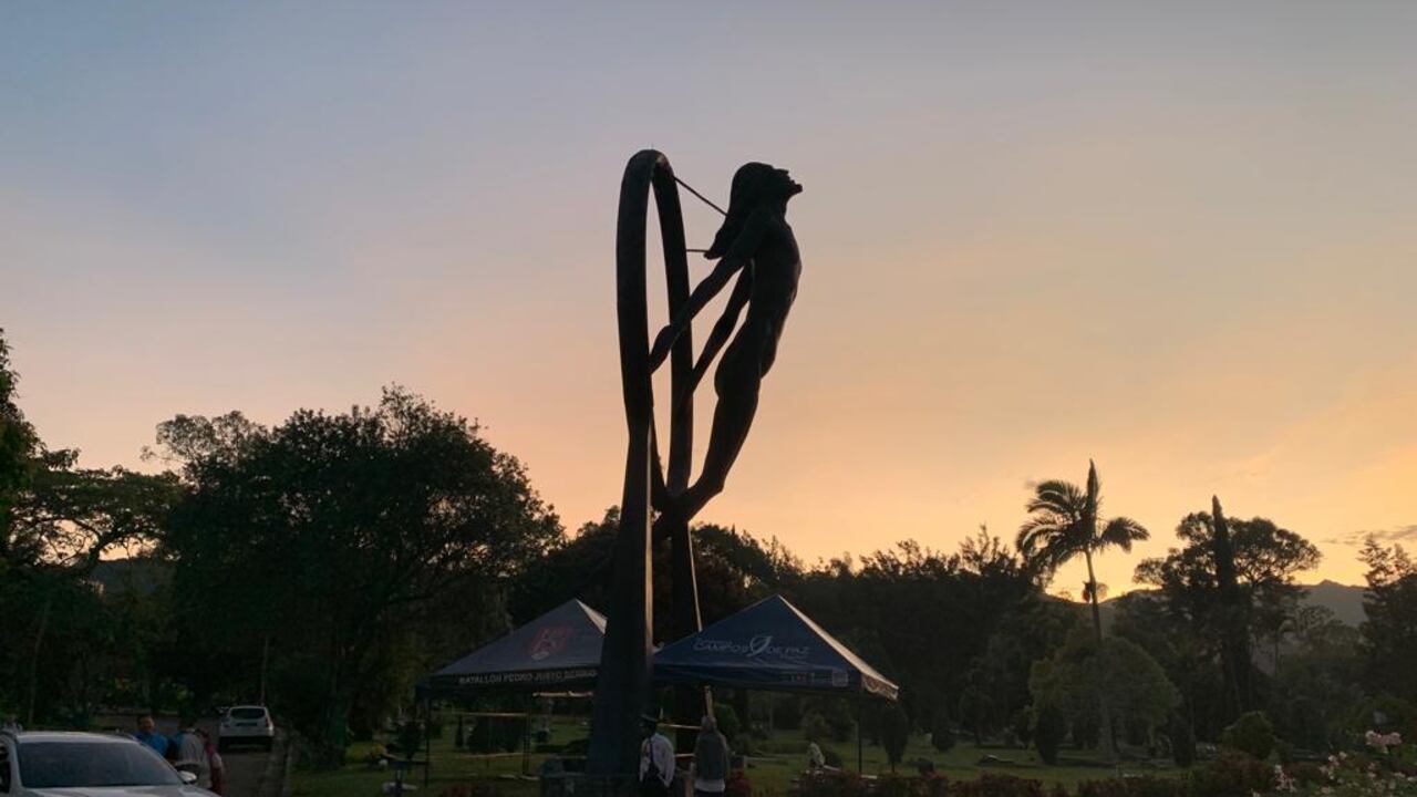 Parque Cementerio Campos de Paz de Medellín.