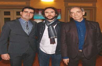 Ignacio García, Pedro Salazar y Manuel José Álvarez.