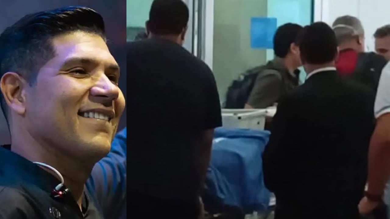 Kbeto Zuleta recibe atención médica en una clínica del norte de Barranquilla.