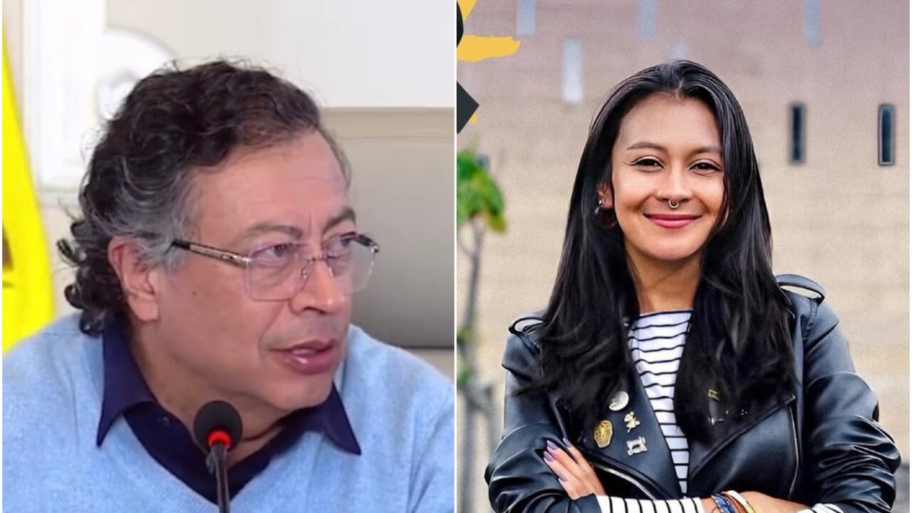 Gustavo Petro y Ana María Cuesta León