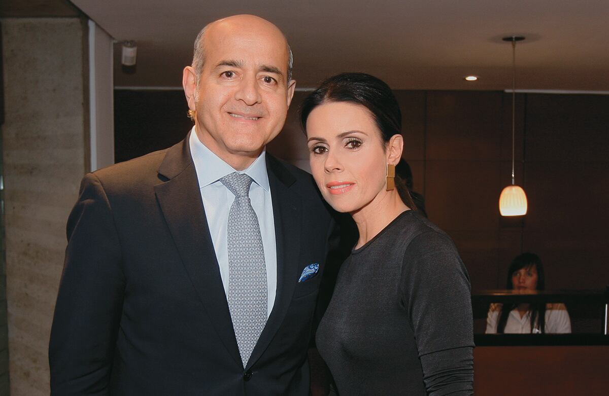 Munir Falah y Patricia Tascón.