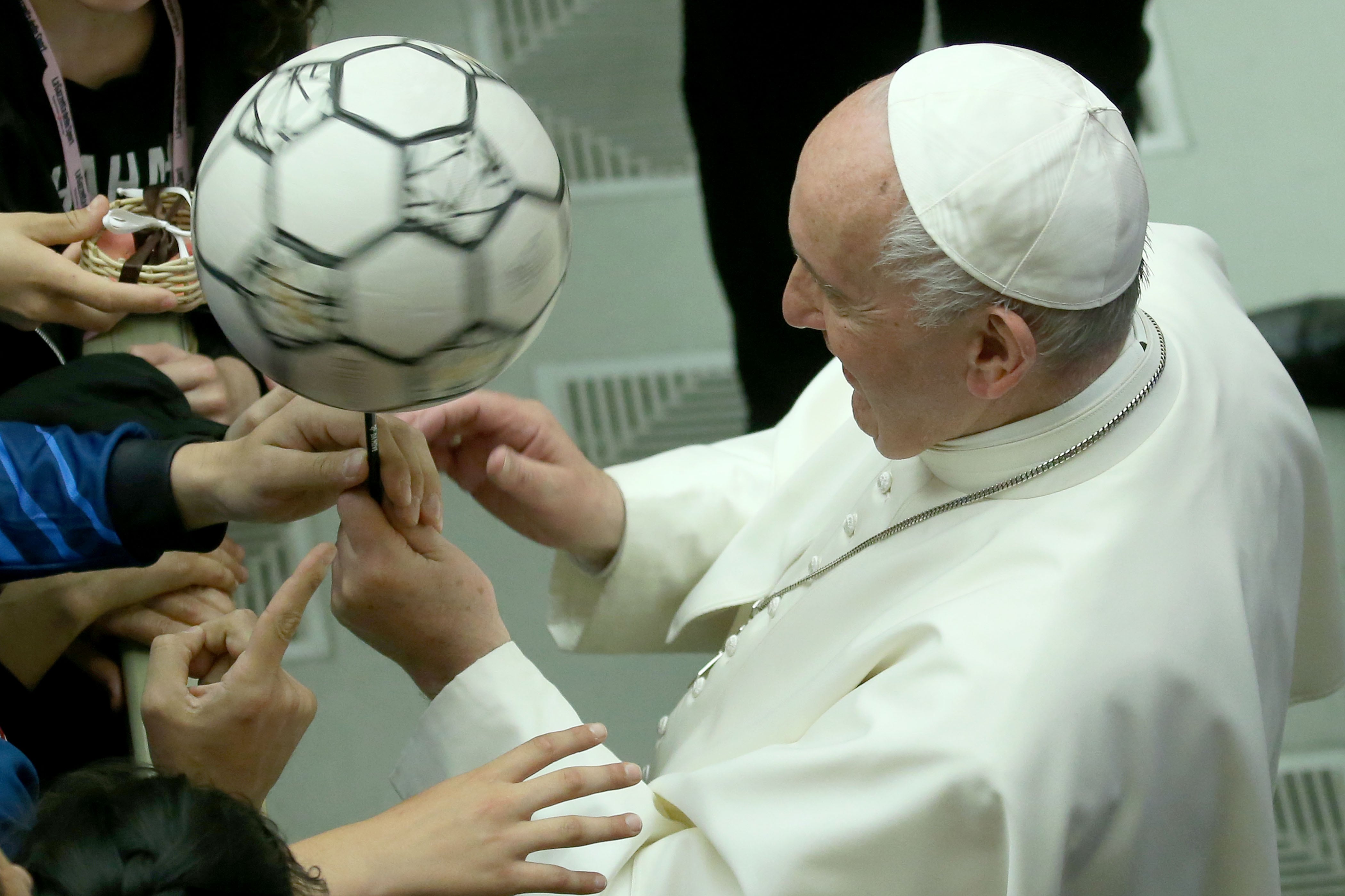 Francisco siempre intentó evangelizar a través de la pelota.