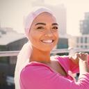 Mujer afro con cáncer