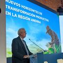 El Ministro Ocampo realizó una participación durante el lanzamiento del proyecto "Nuevos horizontes de transformación productiva en la Región Andina".