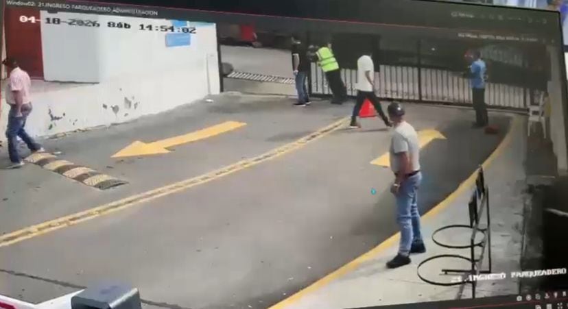 Imágenes tras ataque a una producción audiovisual en Bogotá