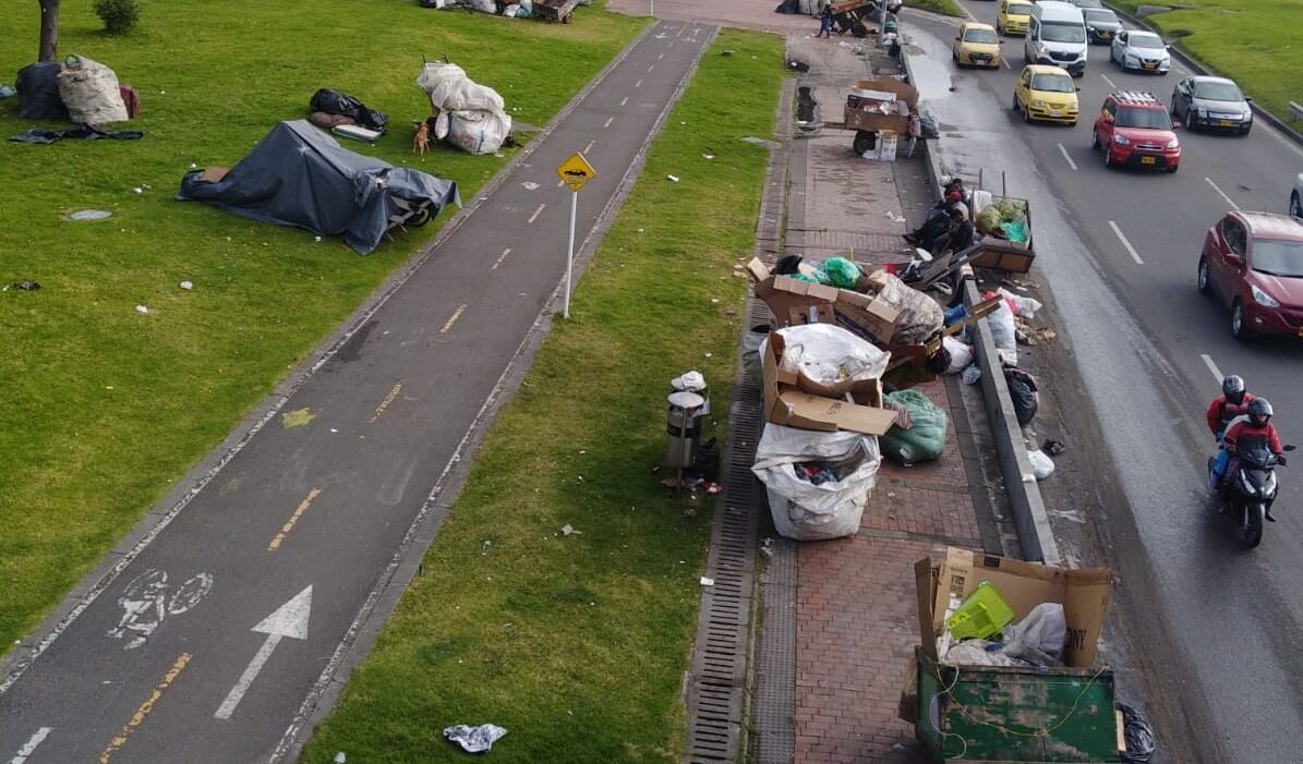 Basuras en Bogotá denuncia