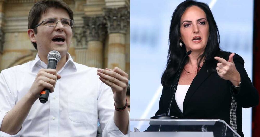 Miguel Uribe y María Fernanda Cabal