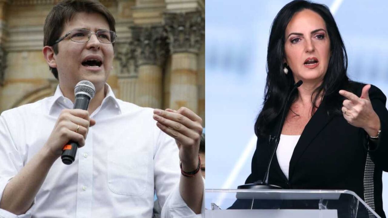 Miguel Uribe y María Fernanda Cabal