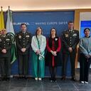 El director de la Policía, general Carlos Triana, sostuvo un encuentro con la directora ejecutiva de la Oficina Europea de Policía, Catherine de Bolle.