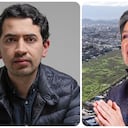 Daniel Briceño y Claudia López.