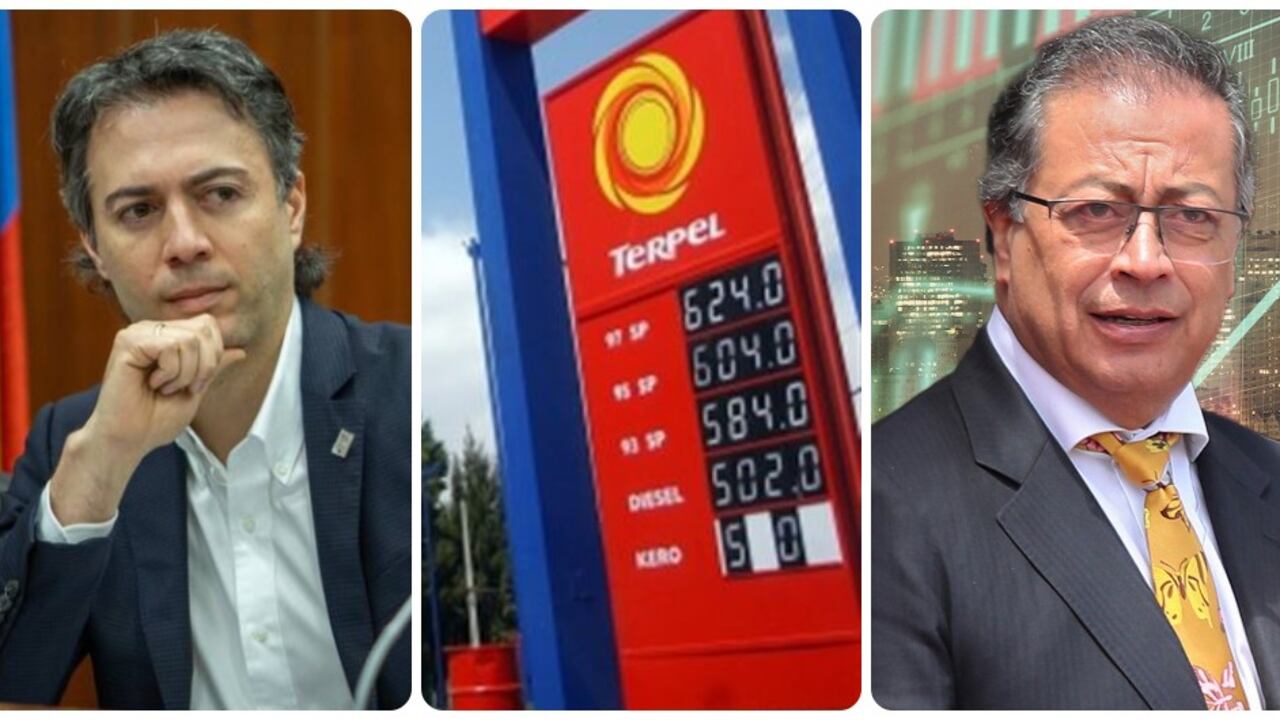 Daniel Quintero, Terpel y Gustavo Petro.