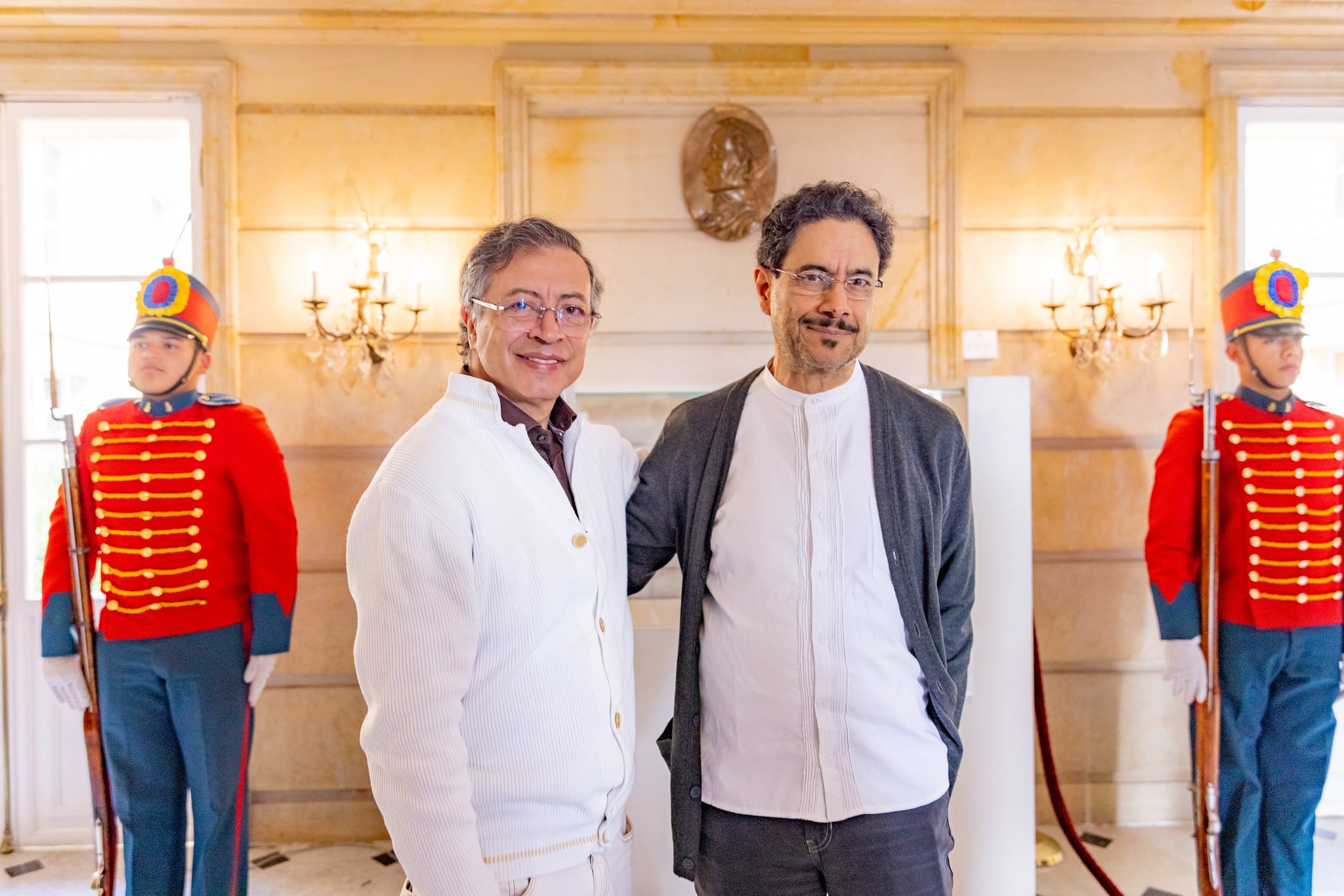Gustavo Petro e Iván Cepeda.