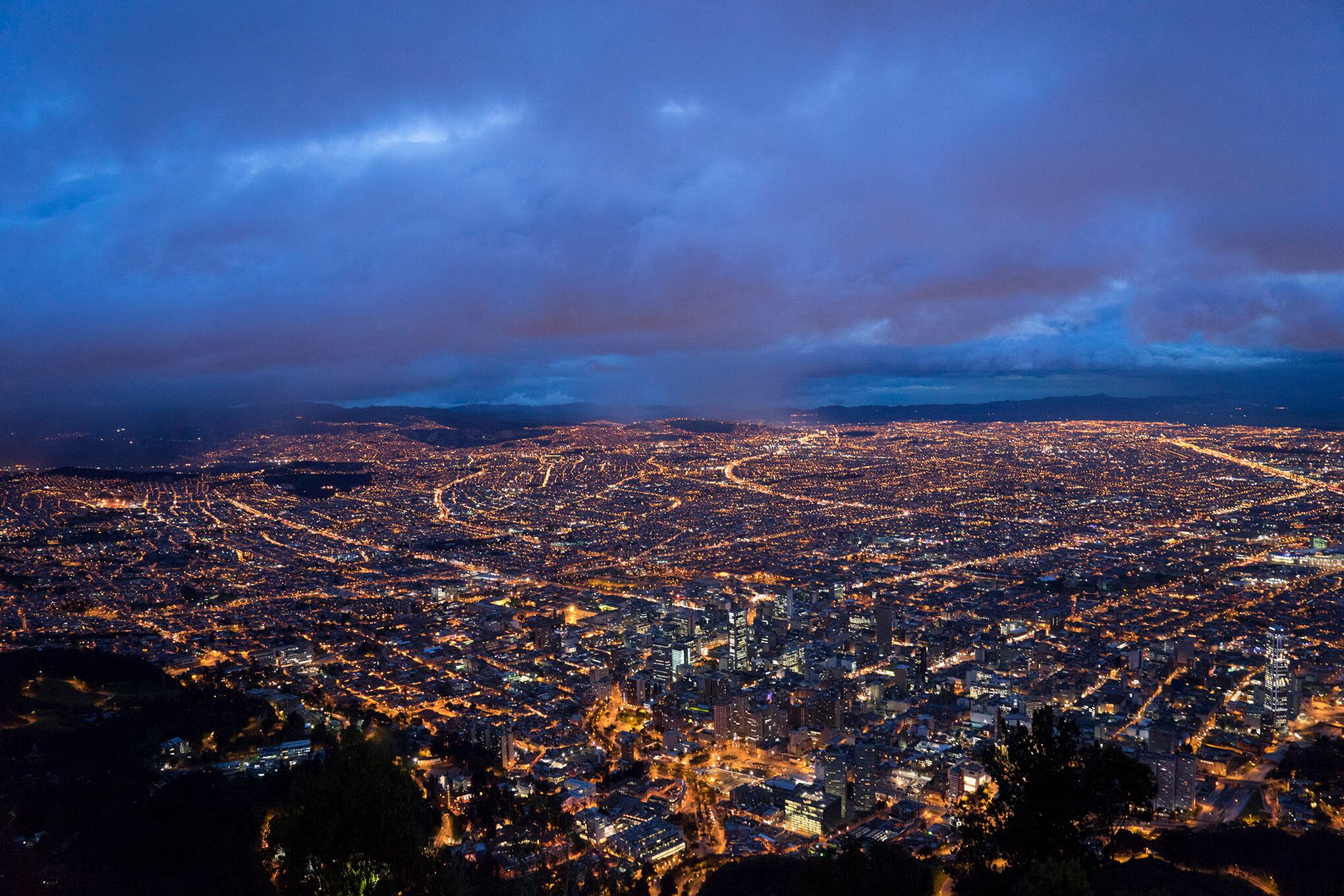 Bogotá de noche