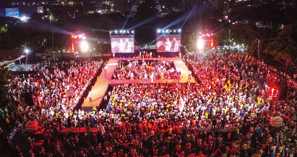 El evento de la P en Barranquilla ha sido uno de los más polémicos.