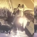 Mujer tomó del cuello a un ladrón en Medellín luego de arrebatarle el celular.