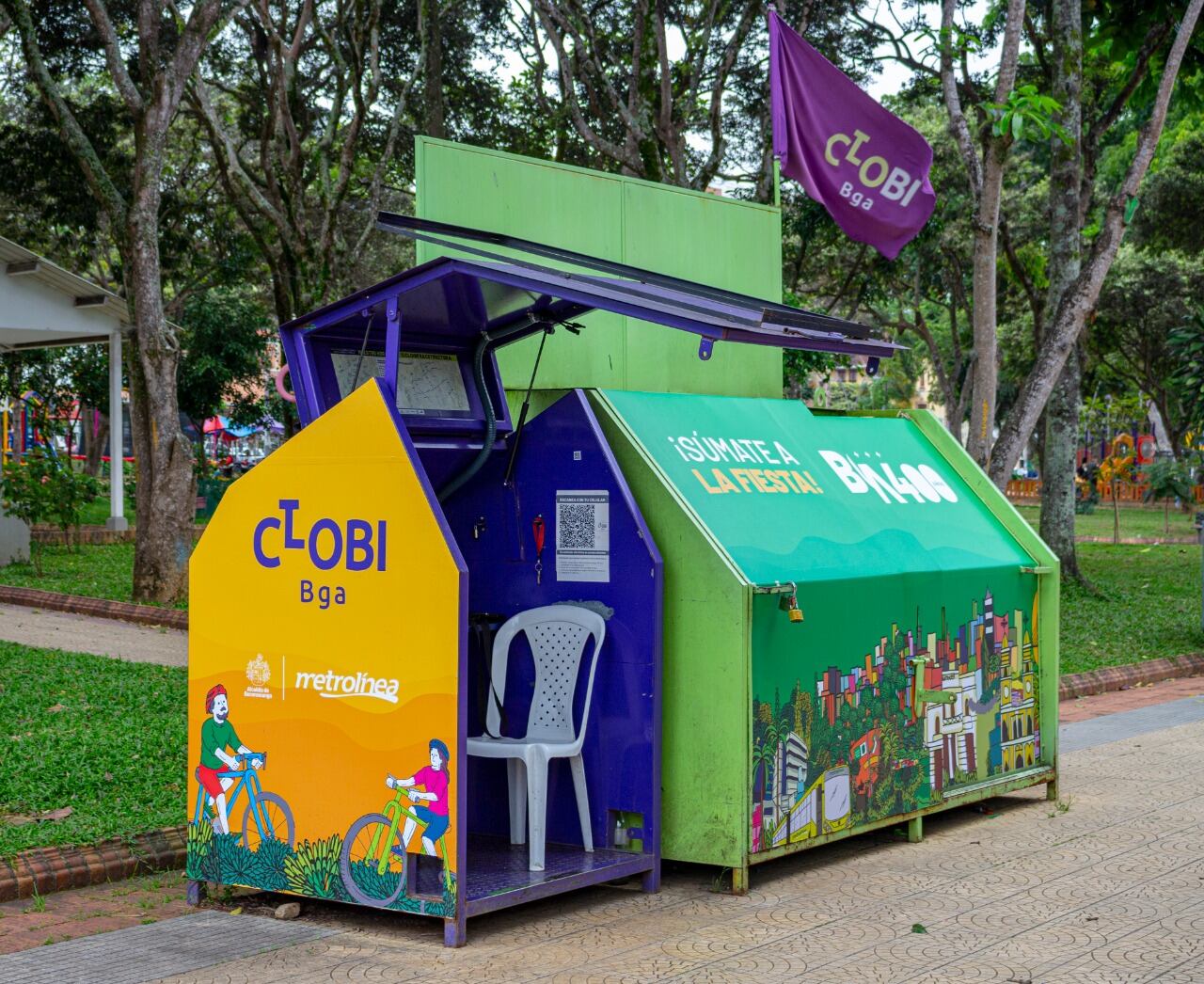 Estación Clobi en Bucaramanga.