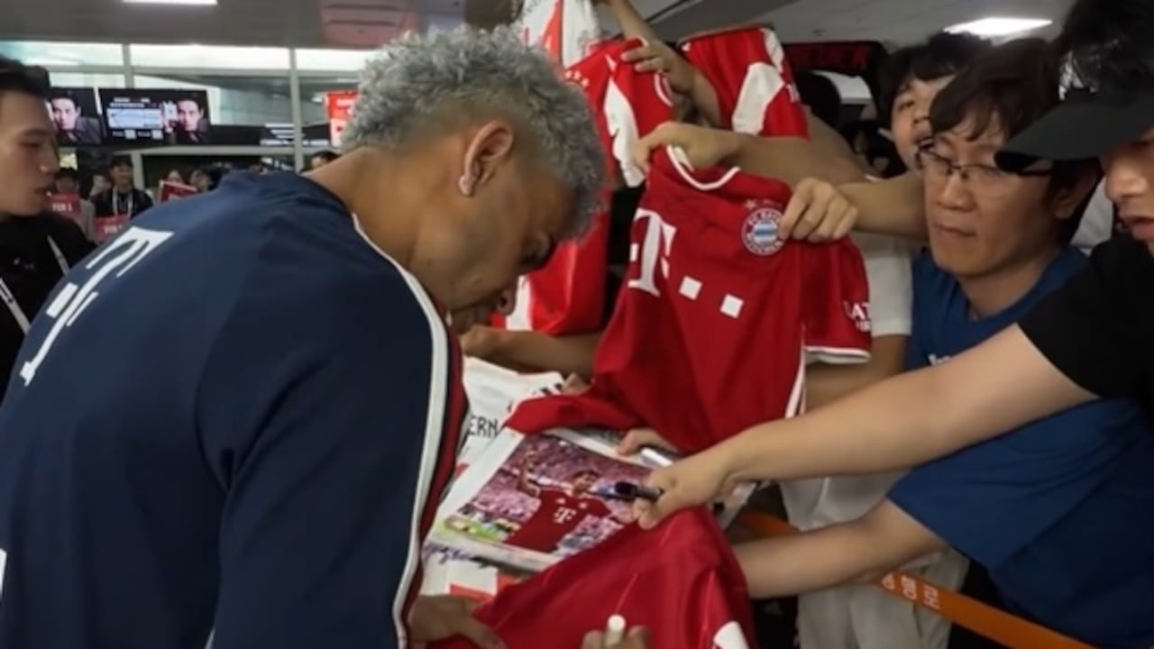 Lucho ya está en Corea del Sur para la gira de amistosos en el Audi Summer Tour.