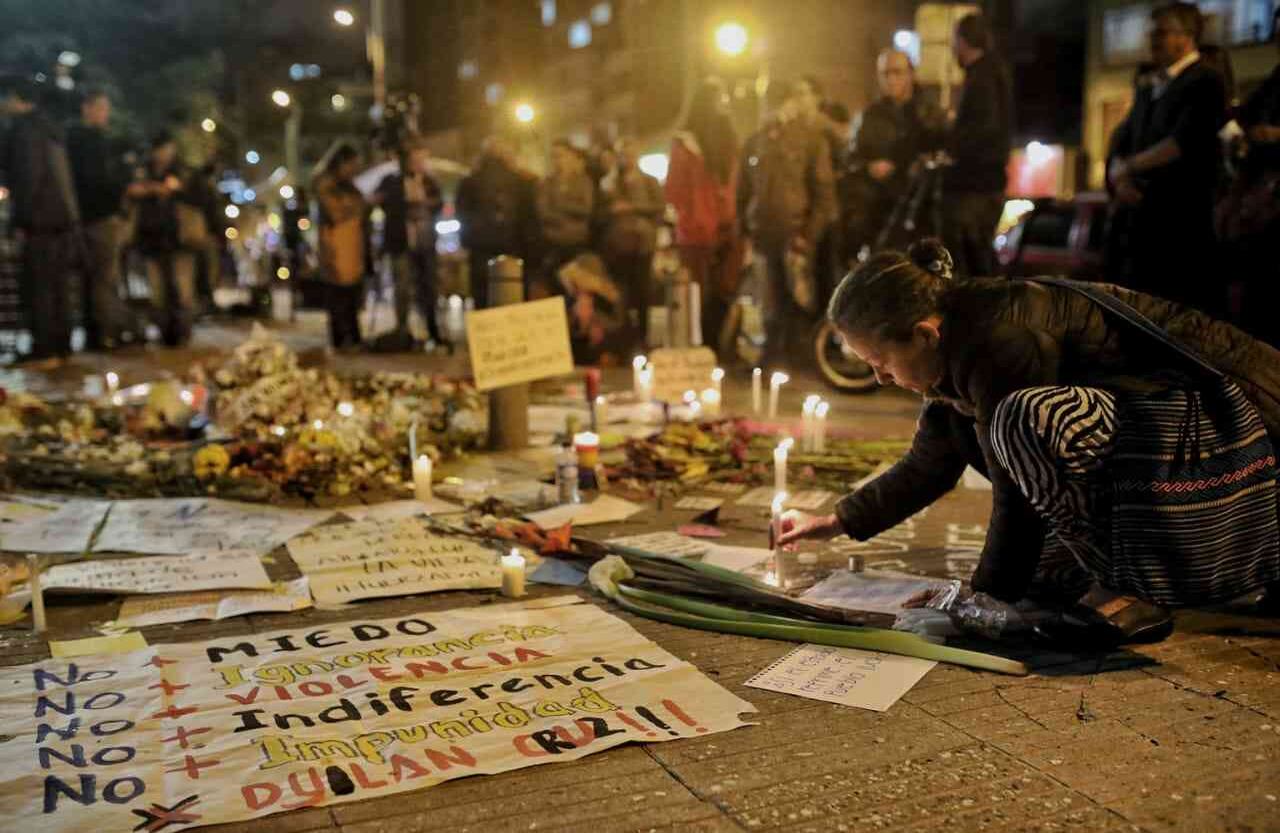 Dilan Cruz falleció a las diez de la noche de este lunes en el Hospital San Ignacio. FOT: Esteban Vega La Rotta // SEMANA