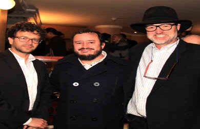 Fernando Gómez, Jaime Monsalve y Eduardo Arias.