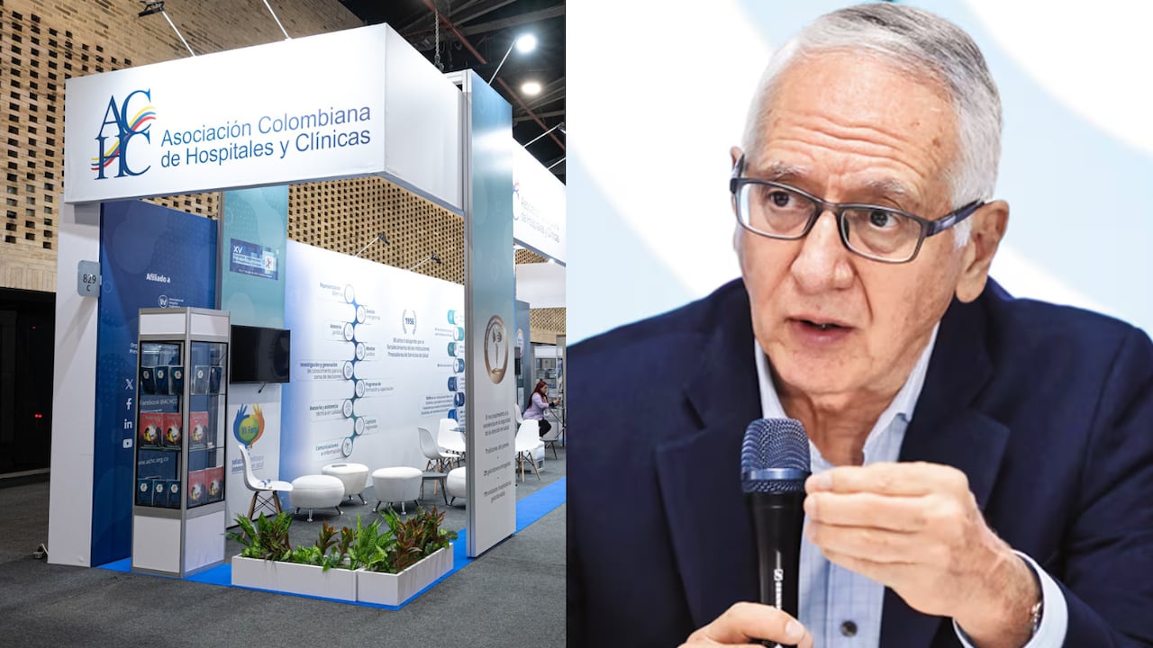 Asociación Colombiana de Hospitales y Clínicas (ACHC) y el ministro de Salud, Guillermo Alfonso Jaramillo.
