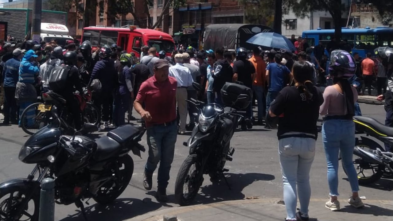 Las autoridades se encuentran en el punto verificando lo sucedido.