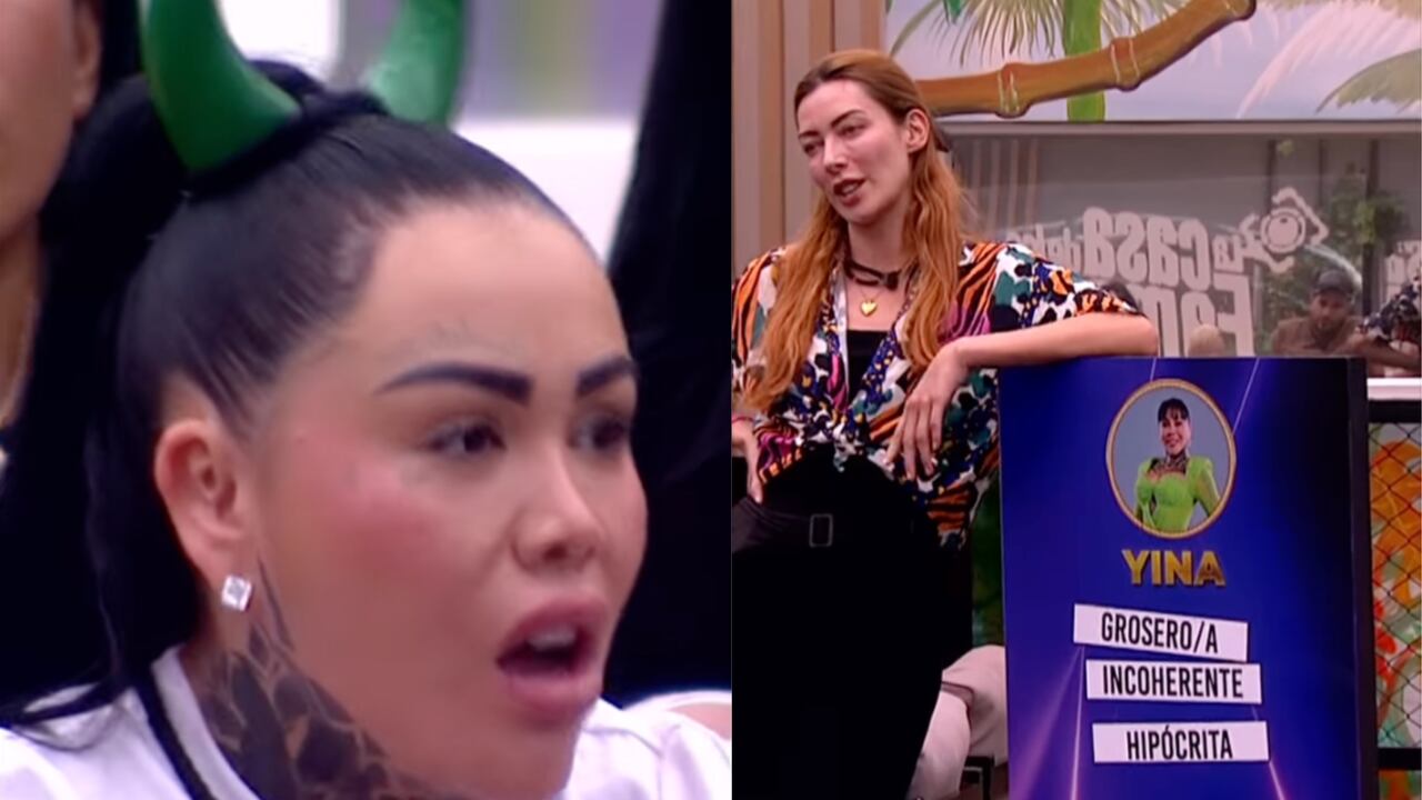 Yina Calderón y Norma Nivia tuvieron enfrentamiento en 'La casa de los famosos Colombia'.