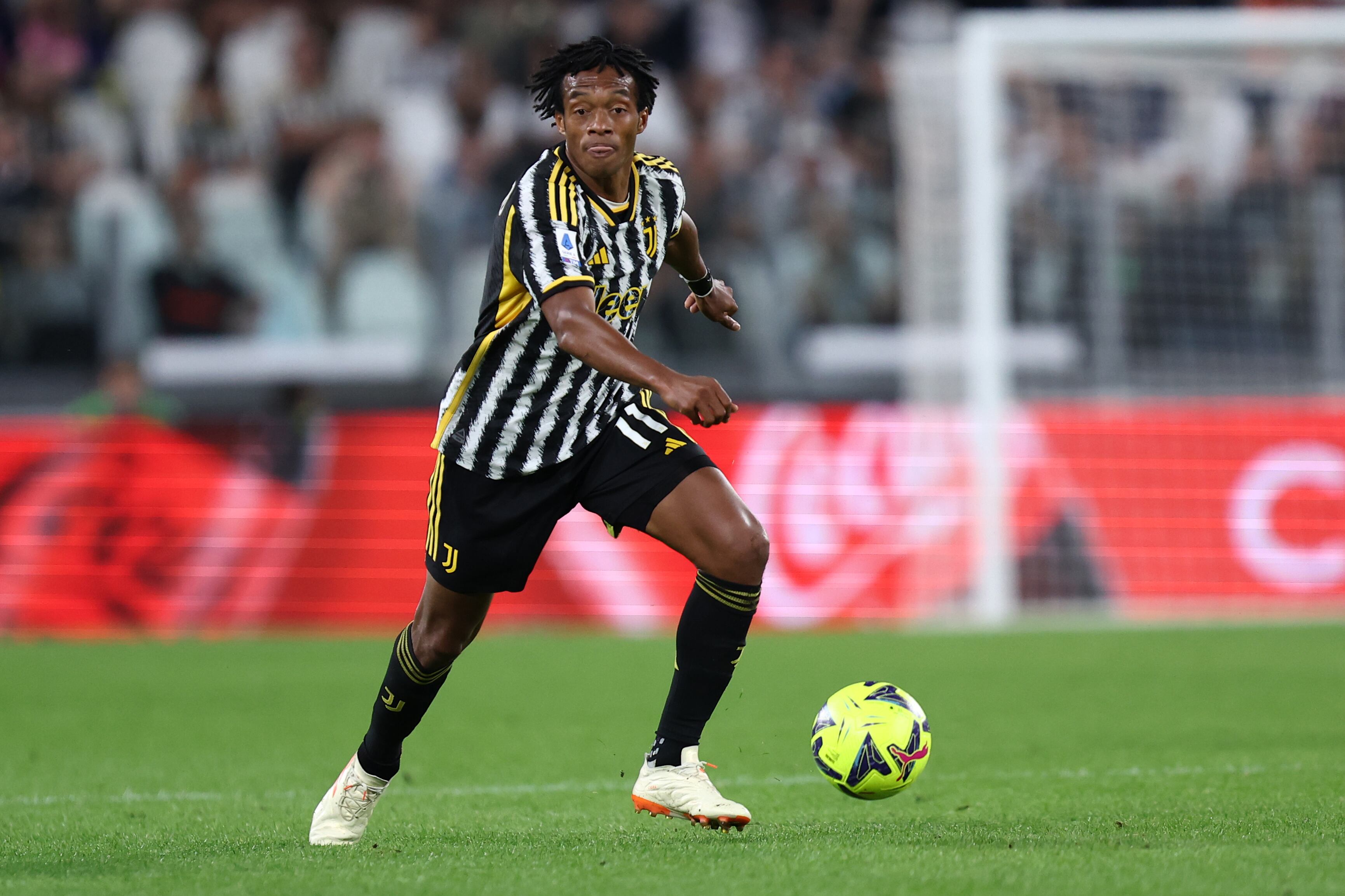 Juan Cuadrado con la Juventus