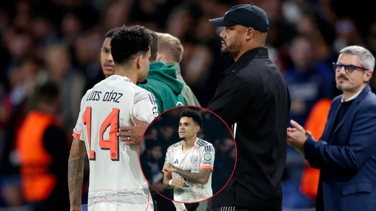 Luis Díaz volvió al once inicial de Bayern Múnich tras días de descanso dados por Kompany