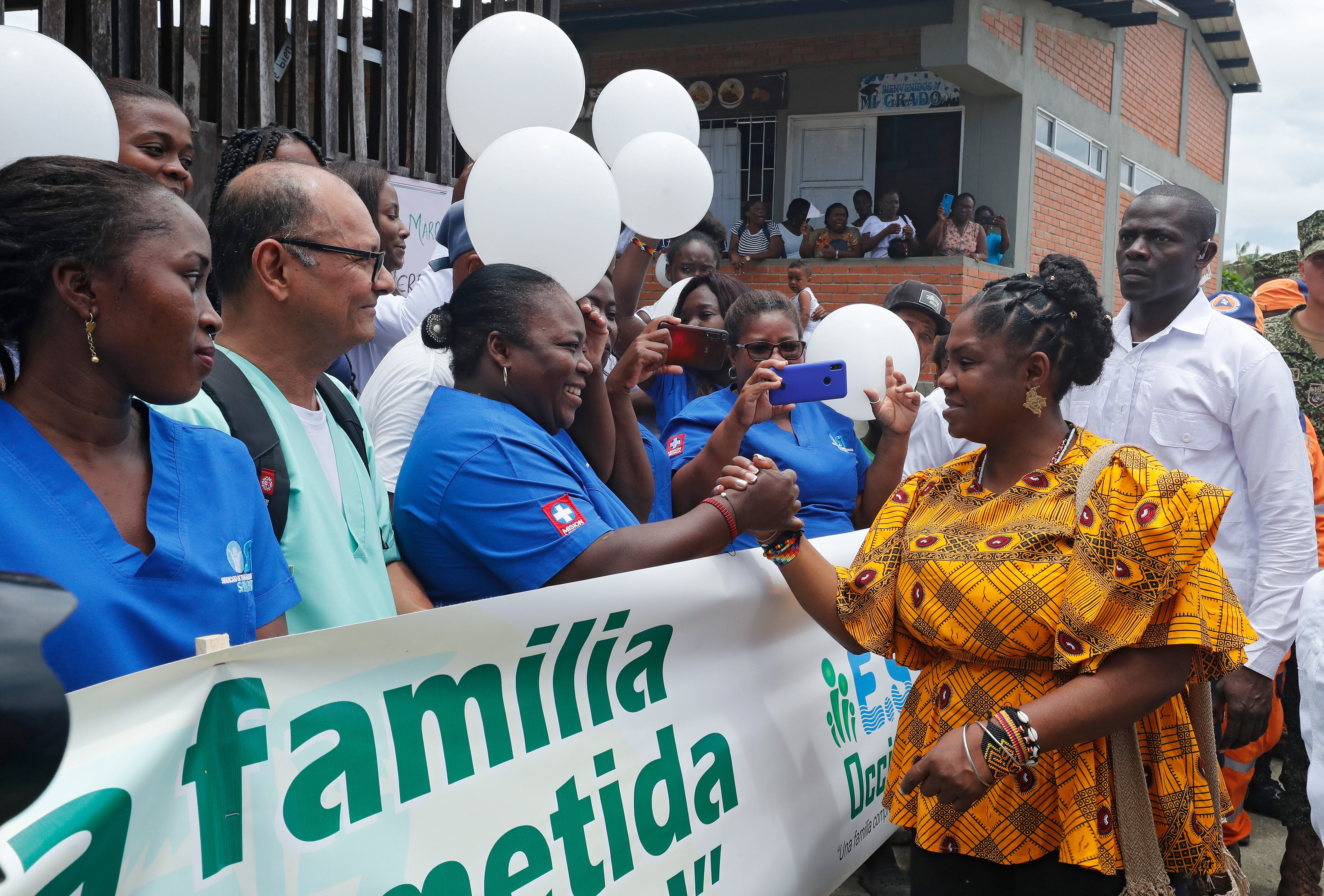 Vicepresidenta Francia Márquez en la Brigada de salud  de la Armada Nacional en el municipio de  Timbiquí Cauca
Septiembre 19 del 2022
Foto Guillermo Torres Reina / Semana