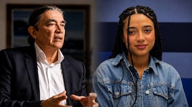 Gustavo Bolívar y Juliana Guerrero.