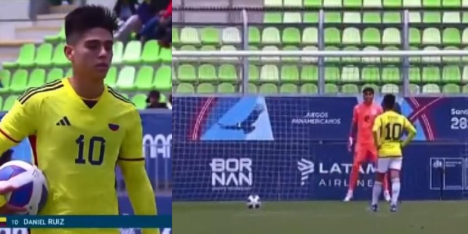 Daniel Ruiz falló el penal decisivo en el duelo con Uruguay.