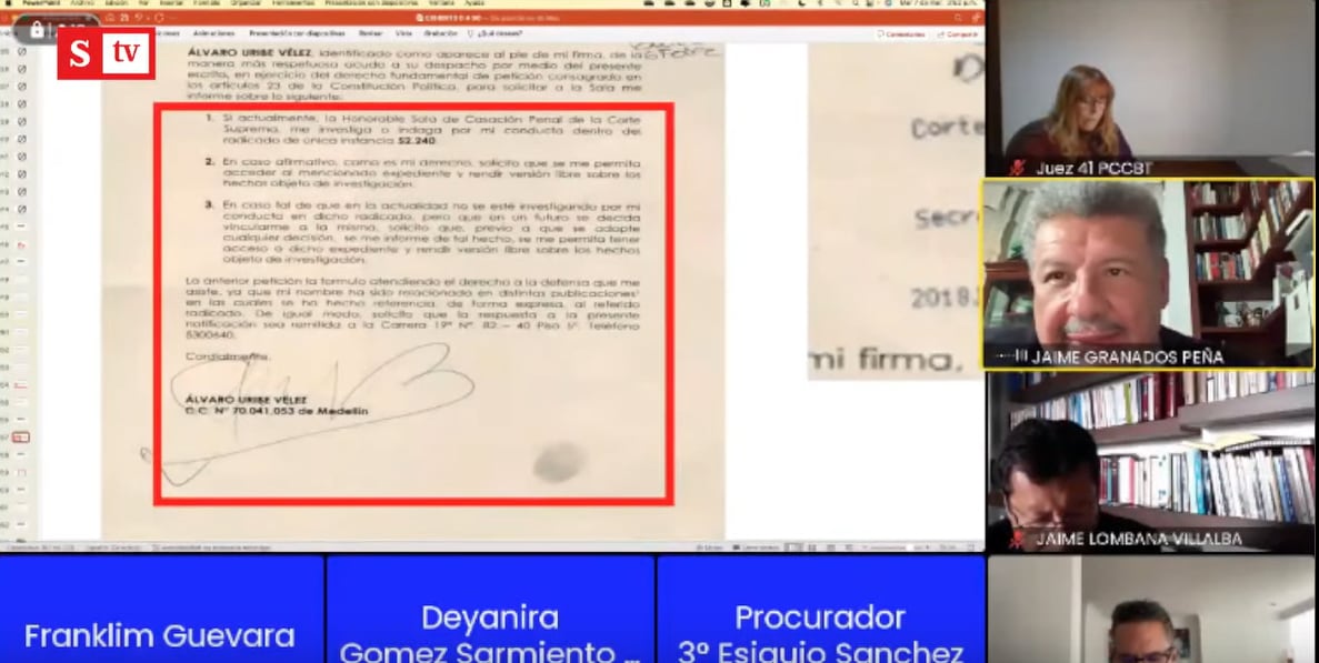 EN 2018, la Corte Suprema vinculó a Álvaro Uribe Vélez por presunta presión a testigos.