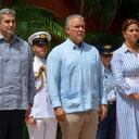 Además de consolidar su "apoyo irrestricto" en la lucha contra el "crimen organizado", Duque y Abdo discutieron sobre energías renovables y alianzas entre empresas de ambos países.